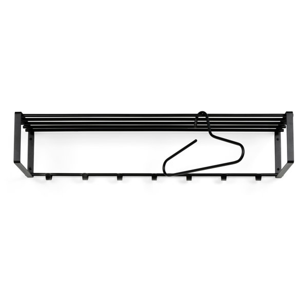 Spinder Rex Metal 7 Hook Wall Mounted Coat Rack Wayfair.co.uk